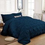 Blue Lombardy Ivy Quilt / Doona / Duvet Cover set V745-AQ081912K3