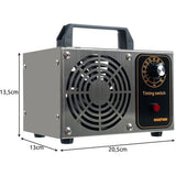 Black Air Purifier, 20000 mg/h - Cleans and Sanitizes the Air V1237-ZY-506-0058