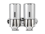 Soap Dispenser Dual Pump 1000ml Wall Mounted Easily Refilled Reusable Shampoo Dispenser for Bathroom V1294-YM0523-3112220030011