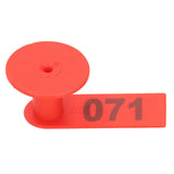 Numbered Ear Tag Marks Labels for Sheep Goats Farm Animal Livestock Feeding SuppliesRed V1294-YM0901-3111200210913