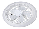 Ceiling Fan Light 6 Wind Speeds 3000K to 6000K Stepless Dimmable Quiet Modern Ceiling Fan with Light V1294-YM0901-3119240075811