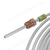 25Ft 3/16'' OD Steel Zinc Brake Line Tubing Kit 150MPa 32 Fittings V178-66954