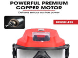 BAUMR-AG 30L Cordless Wet & Dry Vacuum Cleaner Kit, with 4Ah battery and Charger, Blower, HEPA V219-TOLWDVBM3SLA
