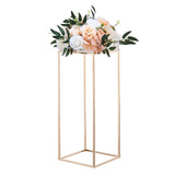 Wedding Flower Stand, 10PCS 60cm Column Flower Stand, Floral Stands with Metal Laminate, Gold V952-HLHJLFT10J60IFM47001V0
