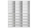 Media Storage Cabinet, 9-layer DVD Shelf Holds up to 756 CDs, Adjustable CD Shelves 27 Compartments, V952-DVDCDCCJKFS26LT9HV0
