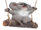 Swing Koala Sculpture Cartoon Synthetic Resin Animal Statues Decoration for Garden Decoration V1294-YM0717-3111220245911