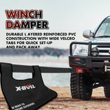 X-BULL Snatch Strap Soft Shackles Kinetic Recovery Rope Folding Shovel Survival V211-AUEB-XBRK013FS001