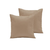 Pair of Polyester Cotton European Pillowcases Linen V442-END-PILLOWC-POLYCOTTON-LINEN-EU