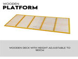 450kg Mobile Scaffold Ladder Scaffolding Platform Portable Ladder Work Safety V379-MOBSCAFF045009