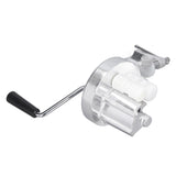 Manual Macaroni Maker Aluminium Alloy Silver Portable Hand Cranking Noodles Pressing Machine for V1294-YM0715-3113220090911