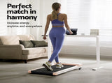 Artiss Treadmill with 120cm Automatic Standing Desk Electric Walking Pad SDTM-ET157-WH-360PAD