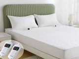Electric Heated Mattress Pad Blanket with Dual Control & 9-Hour Auto Off & 9 Heat Settings, Preheat V1317-DRT450-AUSK