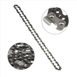 4Pcs 16 Inch 57 Drive Links Chainsaw Saw Chain Blade Wood Cutting Parts Mill V1369-AZ3-W-11494