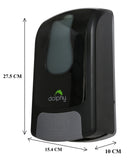 Manual Soap-Sanitiser Dispenser 1L - Black Spray V959-DSDR0056