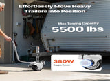 Electric Trailer Dolly, 2.5 T Towing Capacity, 380W 12V Motorized Jockey Wheel with 7 m/min Moving V952-YXZLKDDQYCYSGK0PL001V9