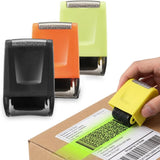 3PCS Identity Theft Protection Roller Stamp, Privacy Security Stamp for Confidential Information, V1258-DP02-F-429