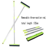 Indoor Broom, Carpet Hair Broom Mop Rubber Floor Brush Household Floor Cleaning Mop, for Carpet V1366-AZ2-W-22671