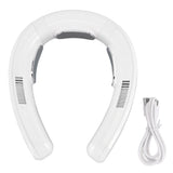 Portable Air Conditioner Neck Fan Semiconductor Cooling Bladeless Fan 6000mAh Cooling Heating V1294-YM0901-3113240229911