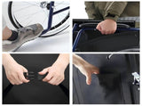 Orthonica 20in Self Propelled Foldable Steel Wheelchair Lightweight Portable WCR-MAS-STL-024