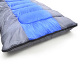 Thermal Single Outdoor Camping Sleeping Bag Mat Tent Hiking Blue 69_UA0217-BL