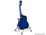 Karrera Childrens 34in Acoustic Guitar Kids - Blue CC34-BU