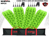 X-BULL Recovery tracks Boards 10T 2 Pairs Sand Mud Snow With Mounting Bolts pins Green V211-AU-XBRT017-2