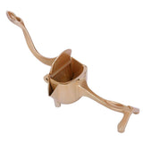 Aluminum Alloy Portable Household Manual Orange Lemon Squeezer Juicer Squeezing Kitchen ToolGold V1294-YM0901-3118200024912