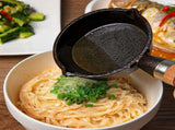 Small Nonstick Frying Pan Set, Iron Wood Handle, Kitchen Cookware V1366-AZ2-W-17383