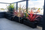 Luxury Black Terrazzo Concrete Planter Set of 3 V637-DP297625