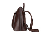 Black Stylish Women's PU Leather Backpack Spacious, Anti-Theft, Multi-Pocket Travel Bag for School V888-ELOSUNG17359