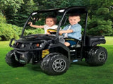 John Deere Midnight Black Gator XUV Kids Ride On Car Dual Seat 12V Battery IGOD0093