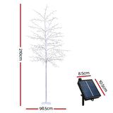 2.1M Christmas Tree 480 LED Solar Jingle Jollys XM-TR-TWIG-SOLAR-210-WW