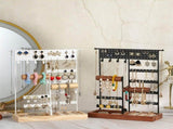 Jewelry Organizer Stand Durable Hanging Jewelry Holder Necklace Bracelet Display Rack for Home V1294-YM0626-230531MQ04-1