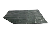2 Seater Outdoor Swing Cover Sunscreen Rainproof PE Patio Swing Chair Cover with Double Zipper V1294-YM0710-3111230291111