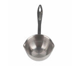 Butter Warmer Pot, Flat Induction Bottom Stainless Steel Mini Hot Milk Saucepan, 150ml V1263-JX-2985