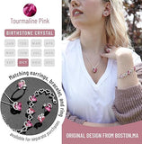 Infinity Love Heart Necklace, Birthstone Necklace for Women, Jewelry for Women with Healing V1164-325788