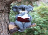 Animal resin ornaments Koala solar lights Creative garden decoration ornaments Resin solar lights V1366-AZ2-W-06762