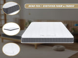 King Single Memory Foam Mattress OEKO-TEX Textile & CertiPUR-US Certified Foam V63-952671