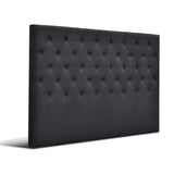Artiss Bed Head Headboard King Size Fabric - CAPPI Charcoal BFRAME-H-CAPPI-K-CHAR