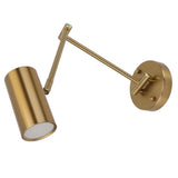 Swing Arm Wall Lamp Iron Adjustable Angle LED 3000K Warm Light Modern Wall Reading Sconce with E27 V1294-YM0901-3119230156911