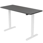 Fortia Sit To Stand Up Standing Desk, 140x60cm, 72-118cm Electric Height Adjustable, 70kg Load, V219-ADKSSTFOBKWT4A