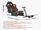 Racing Wheel Stand, Heavy-Duty Simulator Cockpit Steering Wheel Stand, Fit Logitech G25, G27, G29, V952-ZXZCDGDBCGBK11FBA001V0