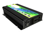 Peaks Power 3000W Modified Sine Wave Inverter High Frequency Power Inverter DC 12V to AC 110V V1294-YM0901-H33144B-110