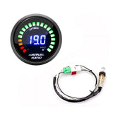 52mm Air Fuel Ratio Digital AFR Display Narrowband O2 Oxygen Sensor 0258006028 Smoked Car V1370-AZ4-07761