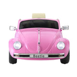 Kids Ride On Car Licensed Volkswagen Beetle Electric Toys Horn Remote 6V Pink RCAR-LS-VOLK-BEETLE-PK