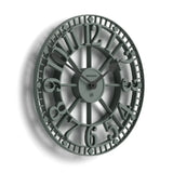 Newgate Warehouse Wall Clock-Asparagus Green V398-NG-WAREH-ASG