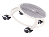 Round Rolling Low Stool Comfortable Universal Wheel Movable Mini Stool High Weight Capacity for Home V1294-YM0706-3116230016214