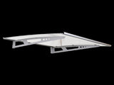 DIY Outdoor Awning Cover 1.4m x 1m Polycarbonate Weather Shelter Canopy V63-793995