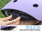 OutdoorMaster Youth & Kids Bike Helmet - Adjustable Multi-Sports Skateboard Helmet with Removable V1168-KID-TK-TP-S