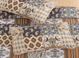 Enchanting Lace boho green Quilted 3 Pc Bedspread & Pillow Cover Set V745-MAC081017Q13U